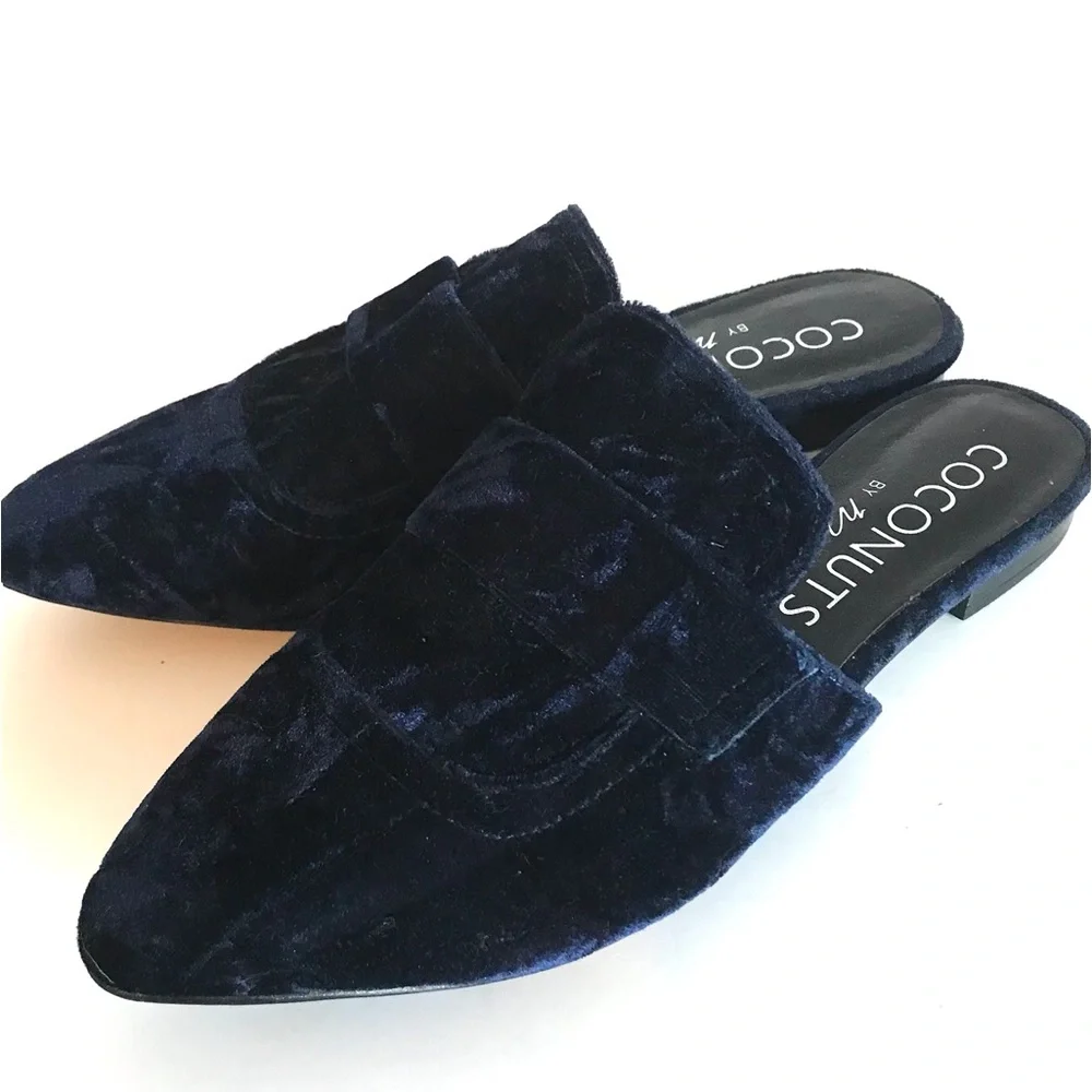 Coconuts by Matisse Vegan Funky Blue Mule Slip On (8M) - Picture 4 of 10